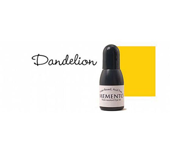 Memento Dye Ink Refill/Reinker - Dandelion