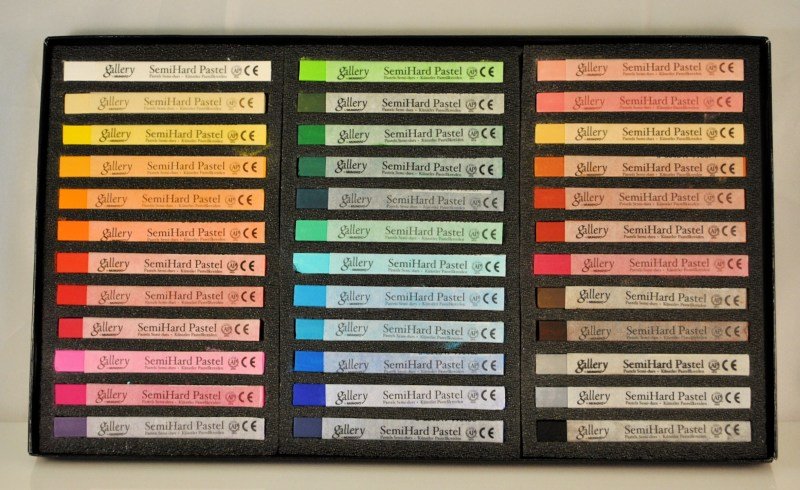 Mungyo Semi Hard Artist’s Pastels Set of 36