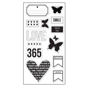 Fiskar Clear Stamps - Smile