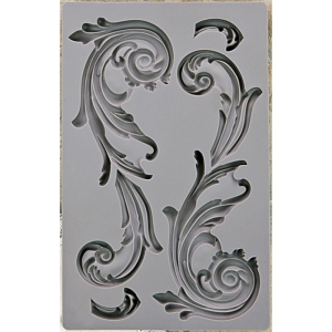Iron Orchid Designs Vintage Art Decor Mould - Large Flourish