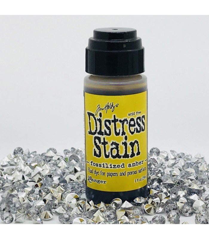 Tim Holtz Distress Stain - Fossilized Amber