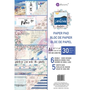 Prima - Santorini - A4 Paperpack (30 double sided sheets)