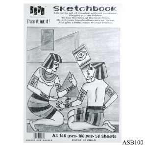Jags A4 Sketchbook (50 Sheets)