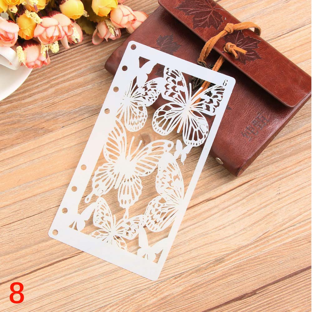 Planner Stencil - Butterflies (4 by 7 inch)