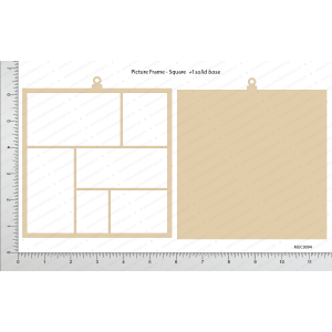 Mudra Chipzeb - Picture Frame - Square