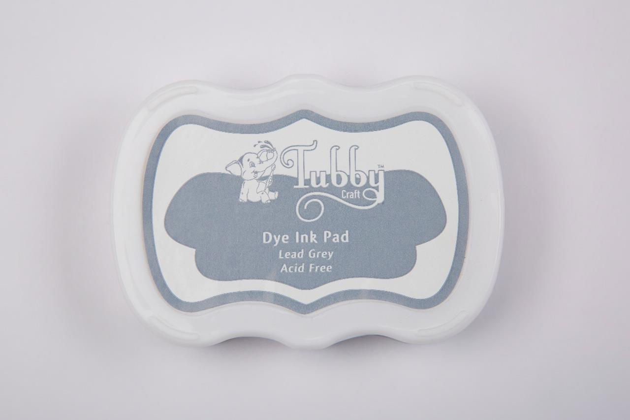 Tubby Craft Dye Ink Pad - Lead Grey