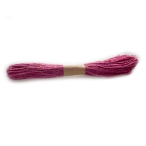Golden double colored Paper Twine - Bright Pink (10 mts)
