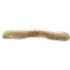 Golden double colored Paper Twine - Cream (10 mts)