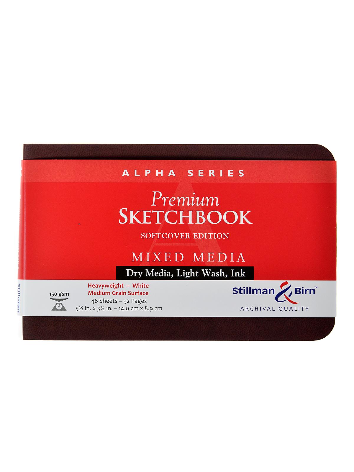 Stillman And Birn Landscape Softcover Sketchbook (5.5 by 8.5 inches) (Alpha Series)