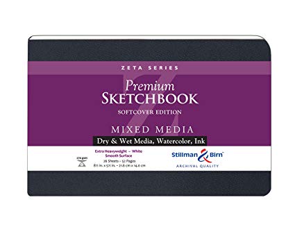 Stillman And Birn Landscape Softcover Sketchbook (8.5 by 5.5 inches) (Zeta Series)