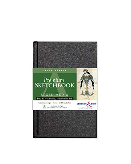 Stillman And Birn Potrait Hardboud Sketchbook (5.5 by 8.5 inches) (Delta Series)