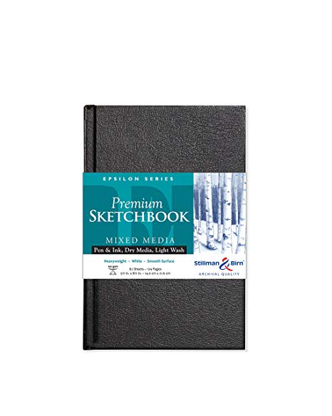 Stillman And Birn Potrait Hardbound Sketchbook (5.5 by 8.5 inches) (Epsilon Series)