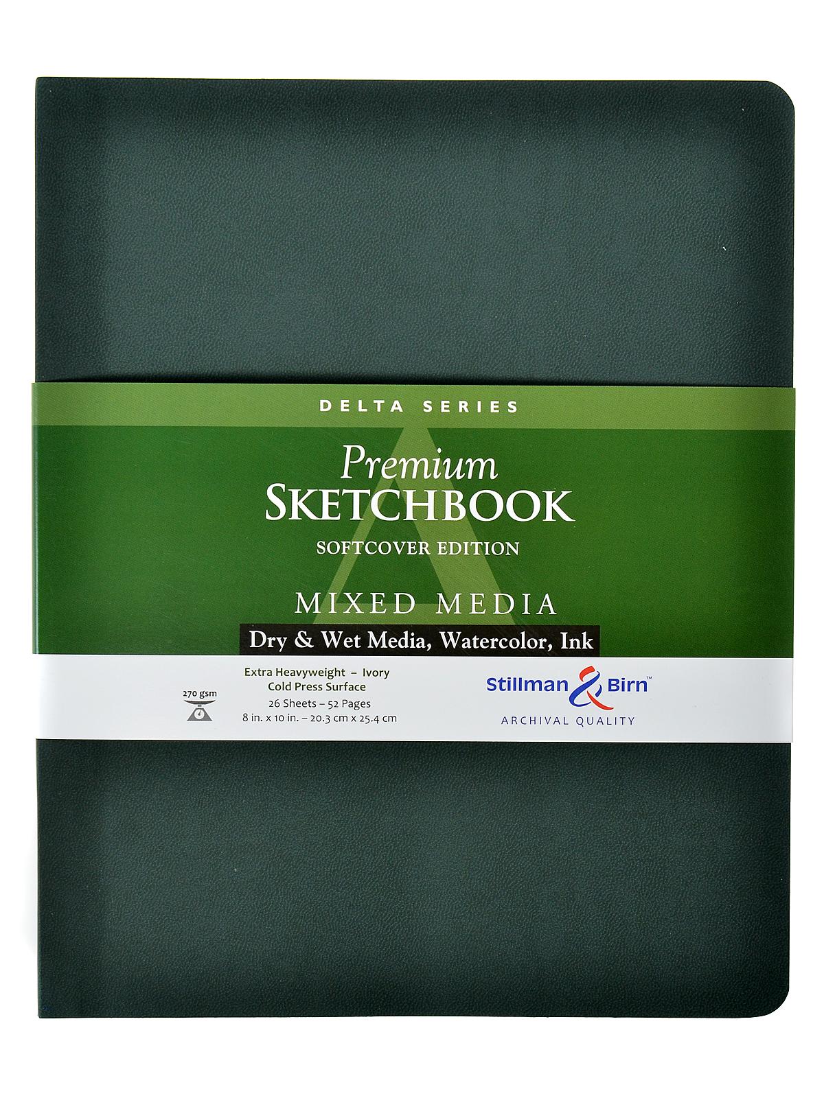 Stillman And Birn Potrait Softcover Sketchbook (5.5 by 8.5 inches) (Delta Series)