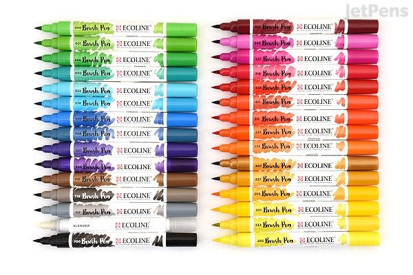 Ecoline Brush Pen (Set of 30)