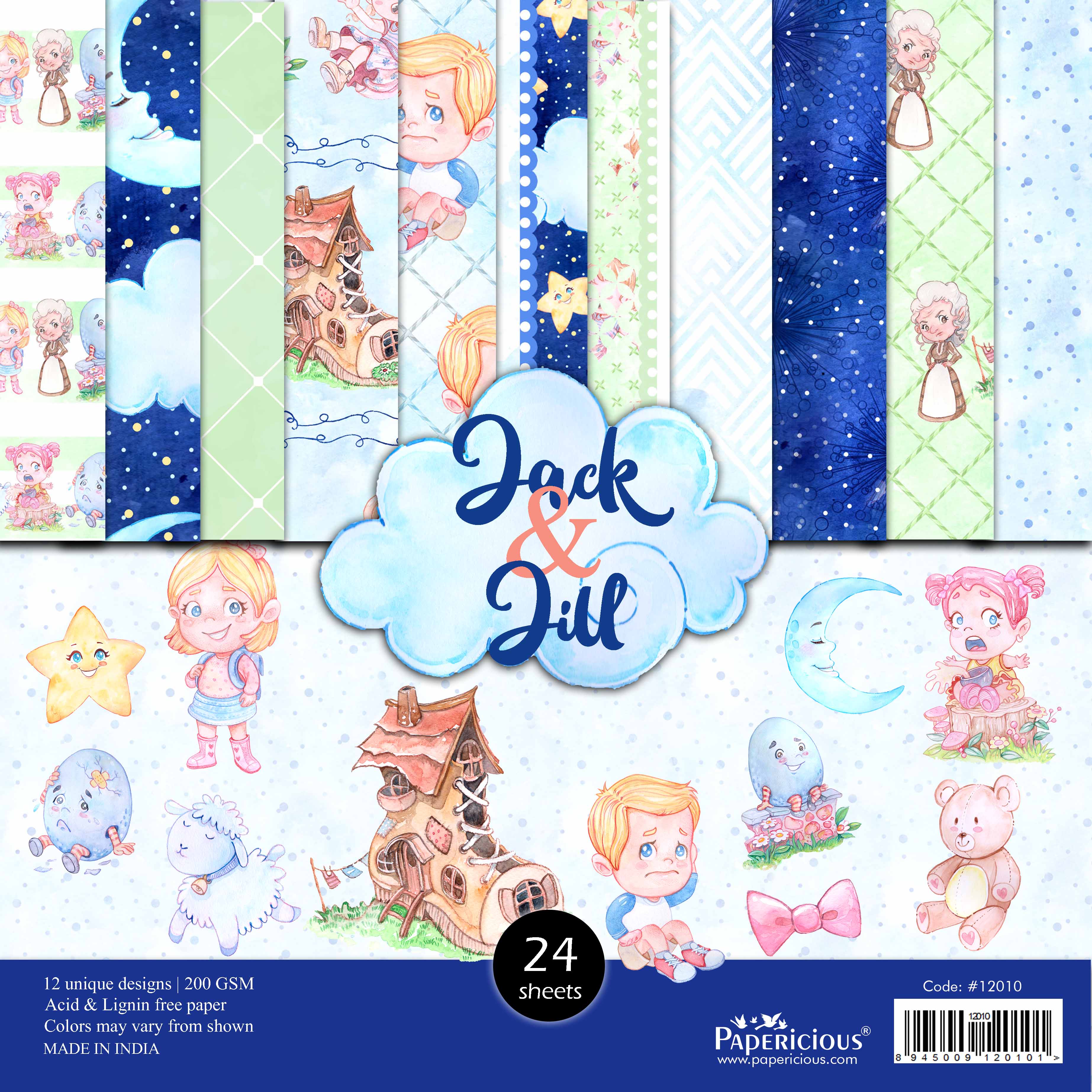 Papericious - Jack and Jill (12 by 12 paper)