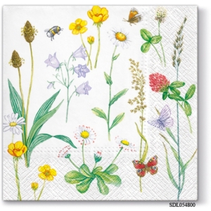 A pack of 13 by 13 inch Decpoupage Napkin Paper (SDL054800) - Set of 5 pcs
