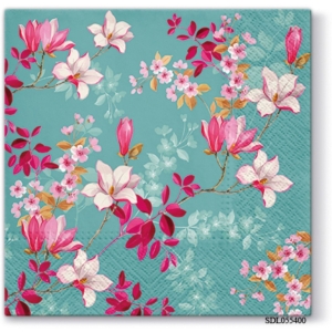 A pack of 13 by 13 inch Decpoupage Napkin Paper (SDL055400) - Set of 5 pcs