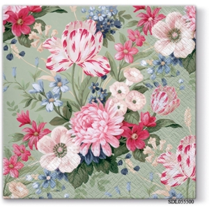 A pack of 13 by 13 inch Decpoupage Napkin Paper (SDL055500) - Set of 5 pcs