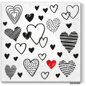 A pack of 13 by 13 inch Decpoupage Napkin Paper (SDL093800) - Set of 5 pcs
