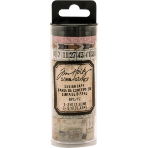 Tim Holtz ideaology Design Tape 8/Pkg - Postal