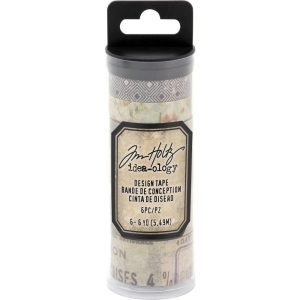 Tim Holtz ideaology Design Tape 6/Pkg - Collector