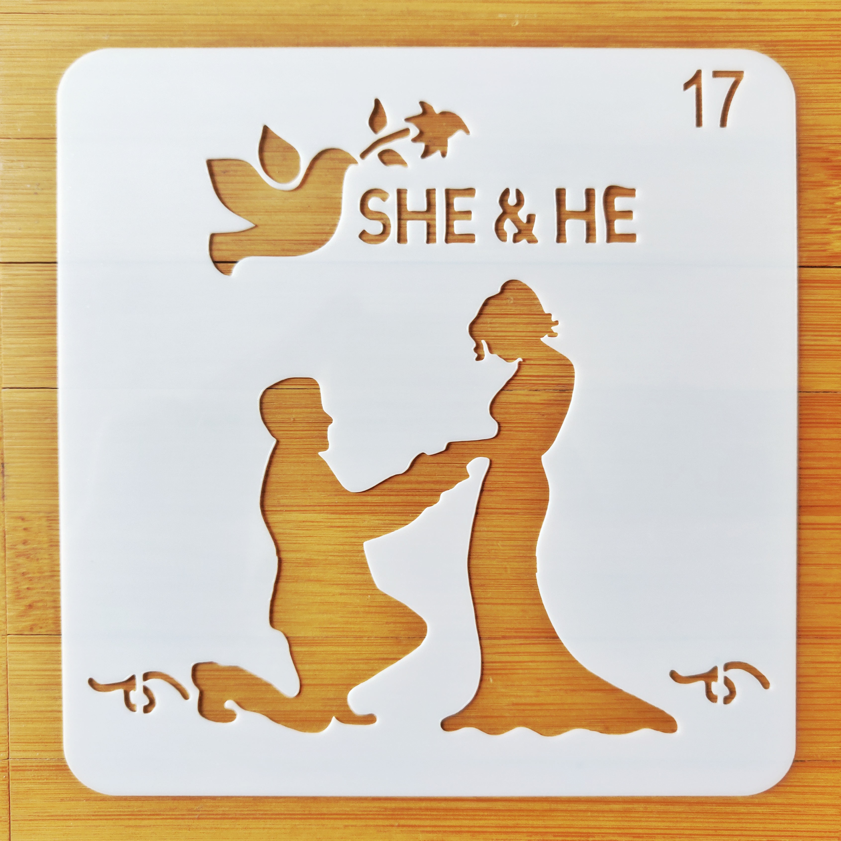 Stencil - Proposal (5 by 5 inch)