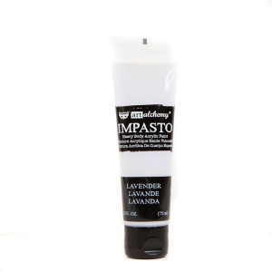 Prima Finnabair Art Alchemy Impasto Paint - Lavender (2.5 Fluid Ounces)