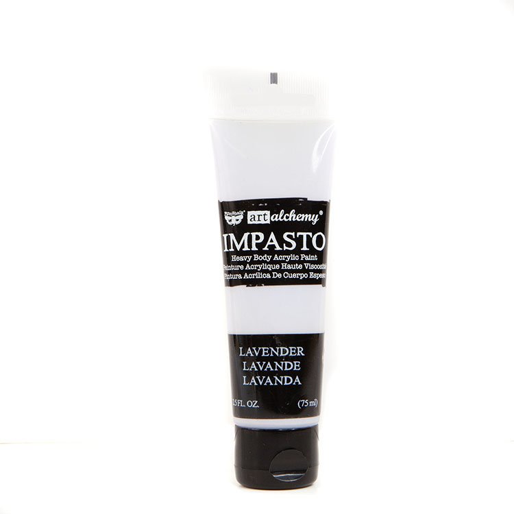 Prima Finnabair Art Alchemy Impasto Paint - Lavender (2.5 Fluid Ounces)