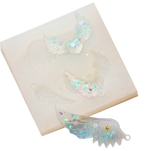 Small Wings Silicone Clay Mould