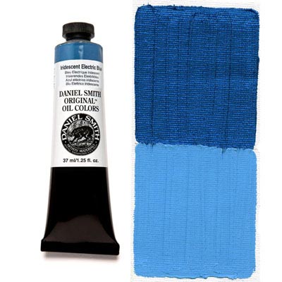 Daniel Smith Original Oil color 37 ml tube - Iridescent Electric Blue