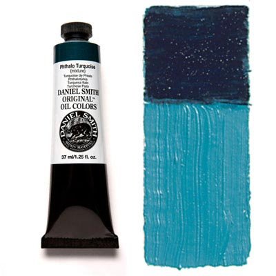 Daniel Smith Original Oil color 37 ml tube - Phthalo Turquoise