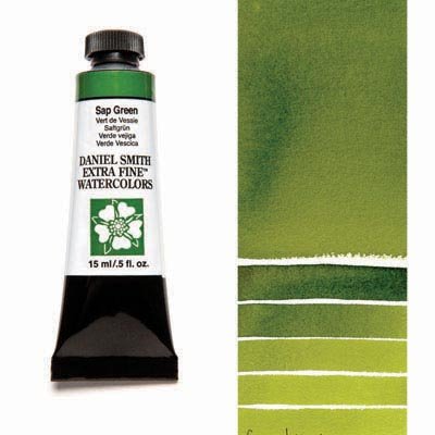 Daniel Smith Extra fine watercolors 15 ml tube - Sap Green