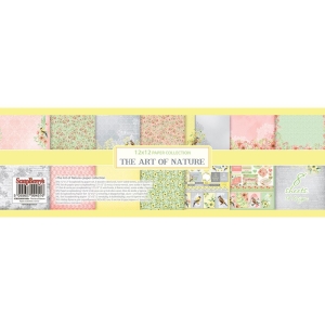 ScrapBerry's The Art Of Nature Paper Pack 12"X12" 8/Pkg