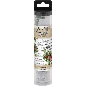 TimHoltz IdeaOlogy Collage Paper 6yds - Holly