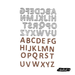 Steel Dies - Alphabet Dies (A to Z) (XY804)