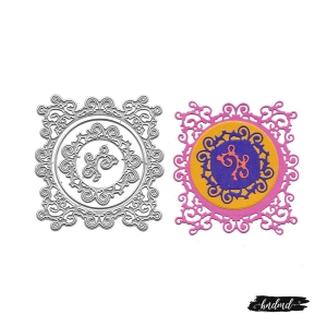 Steel Dies - Decorative Ornate Squares (Set of 4 dies)