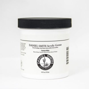 Daniel Smith Acrylic Gesso, Titanium White - 16 oz