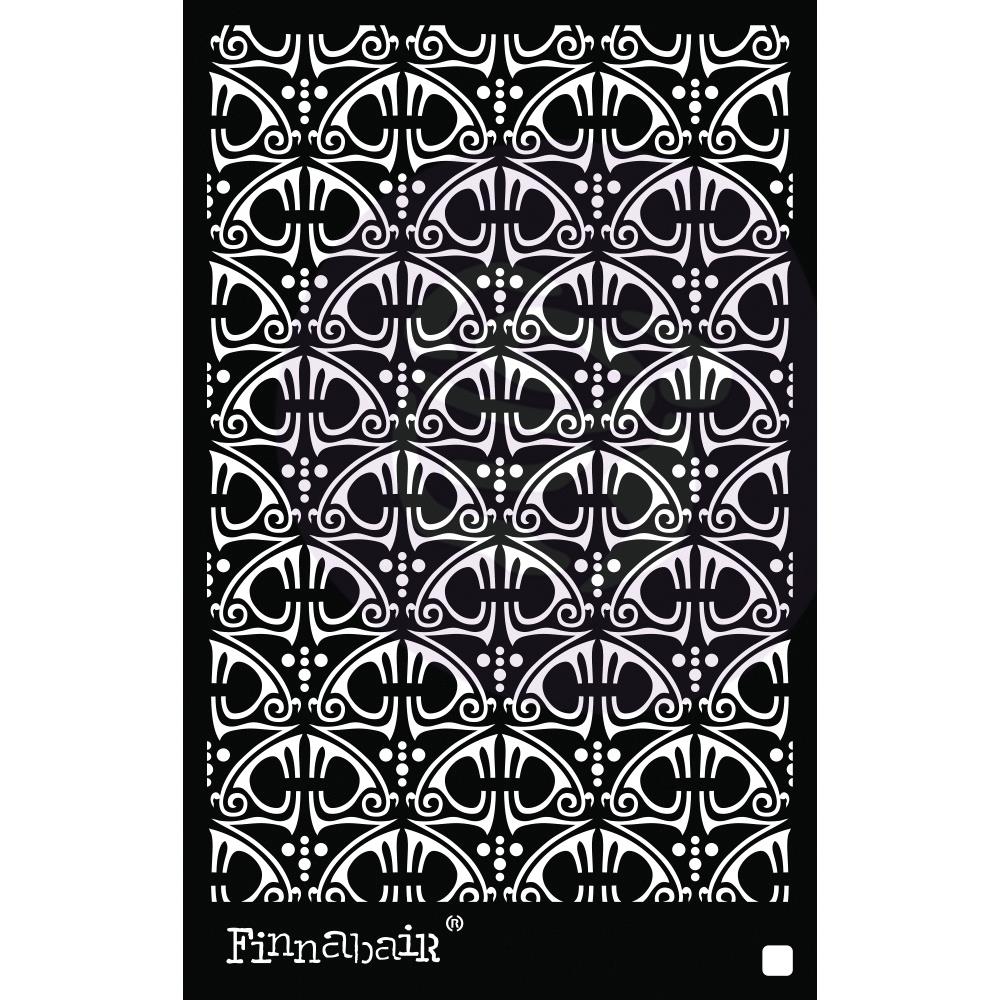 Prima Marketing Finnabair Stencil 6"X9" - Swirly Florals