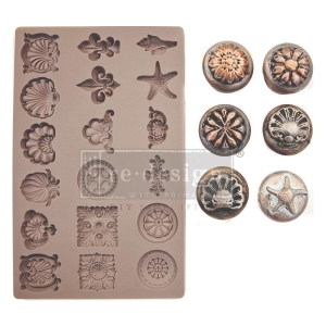 Prima Marketing Re-Design Mould 5"X8"X8 mm - Seashore Treasures