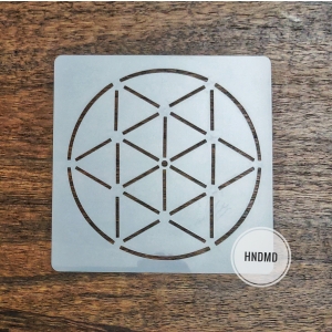 Mandala 5by5 inch stencils (Design 4)