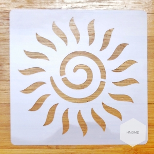 Mandala 5by5 inch stencils (Design 54)