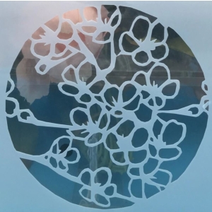 Circular Stencil - Small Flowers