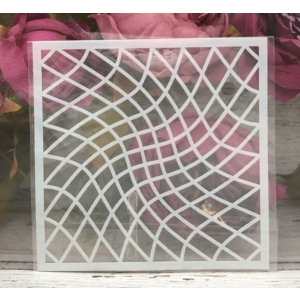 5by5 inch stencils - Curved Mesh
