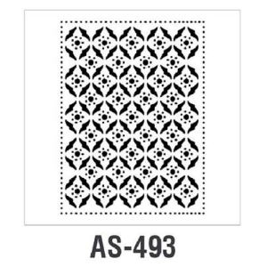 Cadence A4 Stencil - Antique Pattern