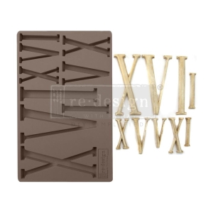 Prima Marketing Re-Design Mould 5" X 8" - Numerals