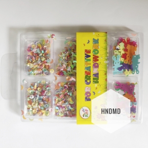 Mixed Sequins Pack - Flowers and Moons