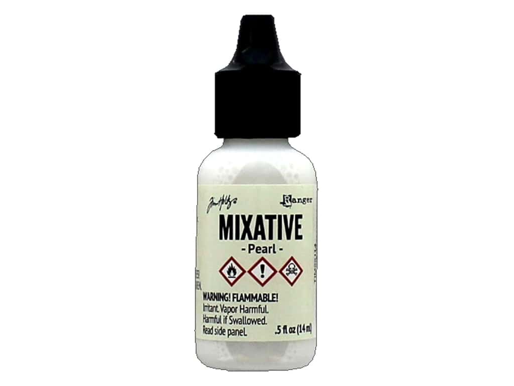 Tim Holtz Alcohol Ink Metallic Mixatives - Pearl
