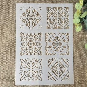Stencil - Fusion Mandalas (A4 size)