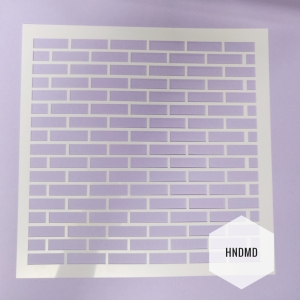 8by8 inch stencil - Design 20