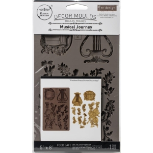 Prima Marketing Re-Design Mould 5" X 8" - Musical Journey